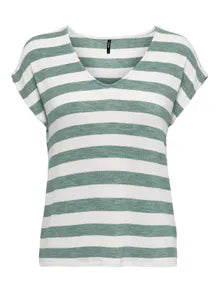camiseta manga corta verde