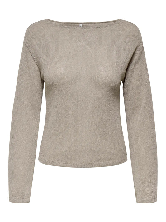 Camiseta Beige ONLY