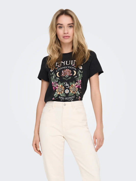 camiseta mujer manga corta ONLY